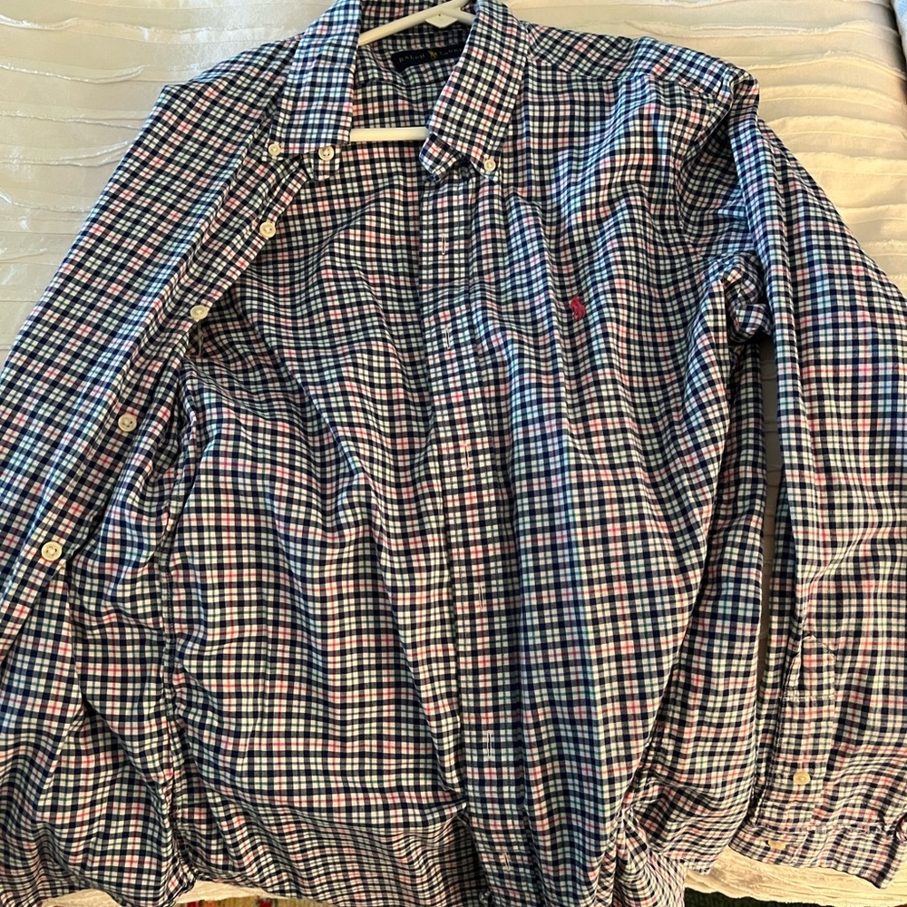 Mens Polo dress shirt size M